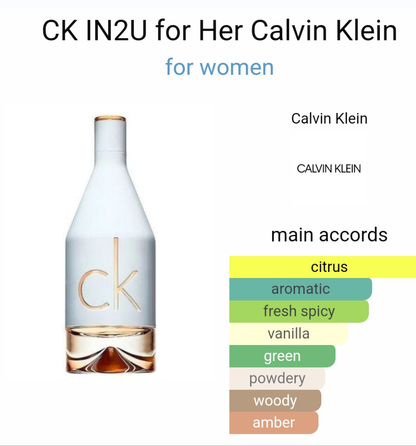 CK IN2U for Her by Calvin Klein 100ml